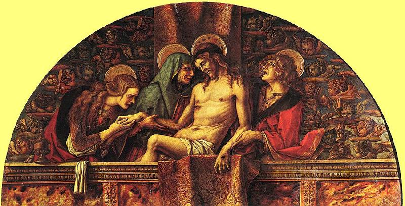 CRIVELLI, Carlo Pieta 124 Sweden oil painting art